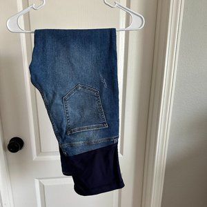 Pinkblush maternity jeans- over the belly